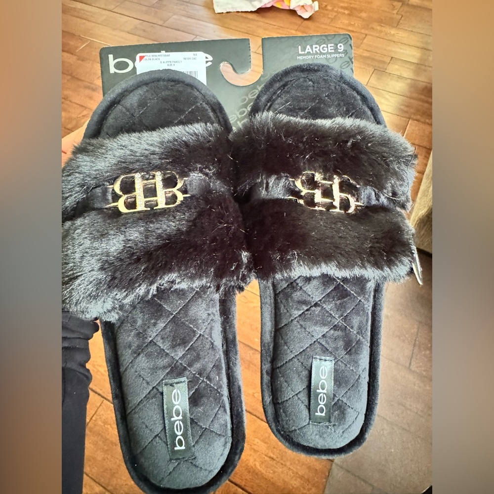 Bebe Luxury Memory Foam Women’s Slippers